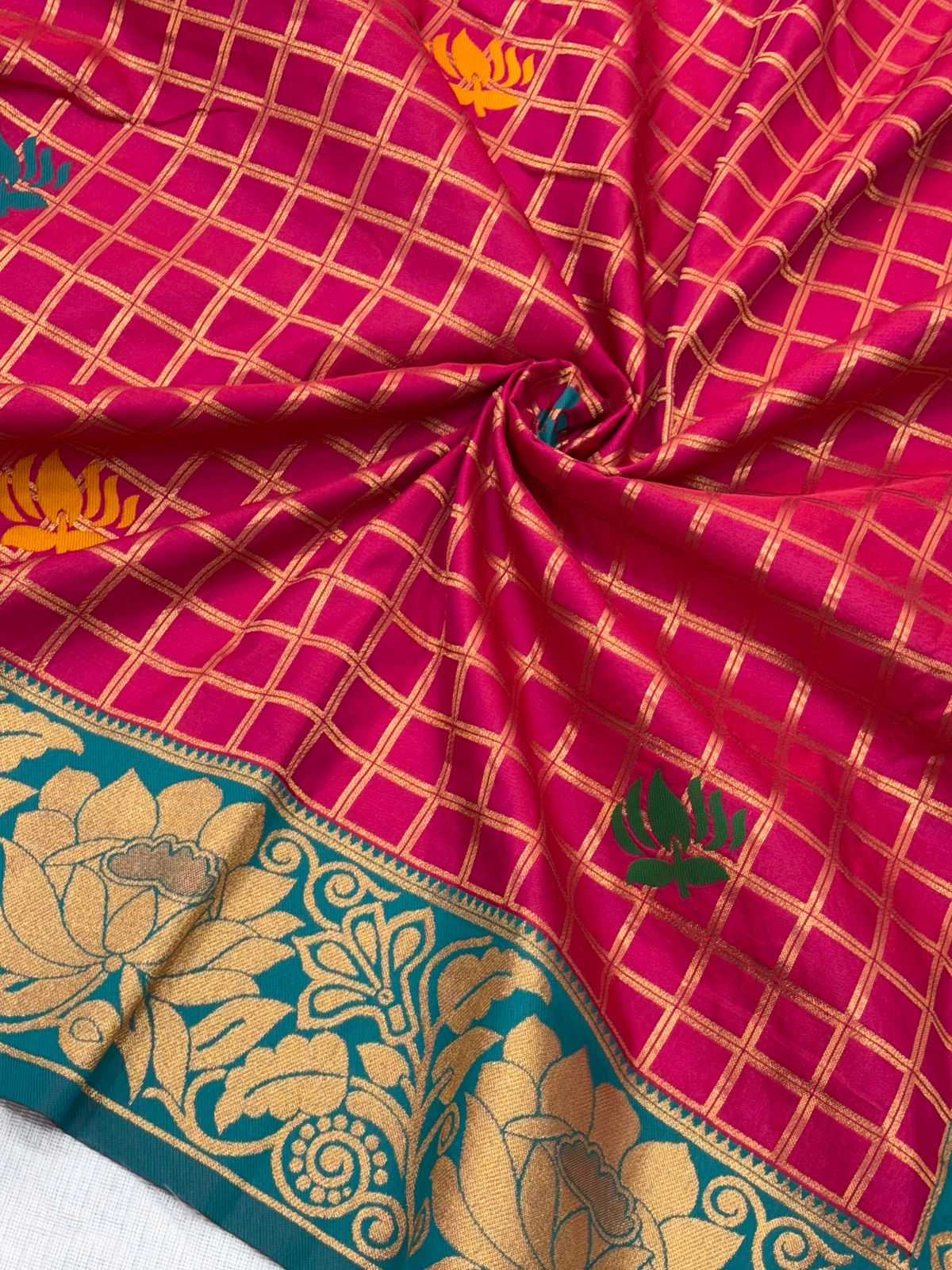 Ynf Paithani Silk KESH692 SIYA Silk Sarees Festive Collections Wholesale Paithani Sarees Silk Sarees With Contrast Pallu Silk Sarees With Blouse Manufacturer- Kapda Export