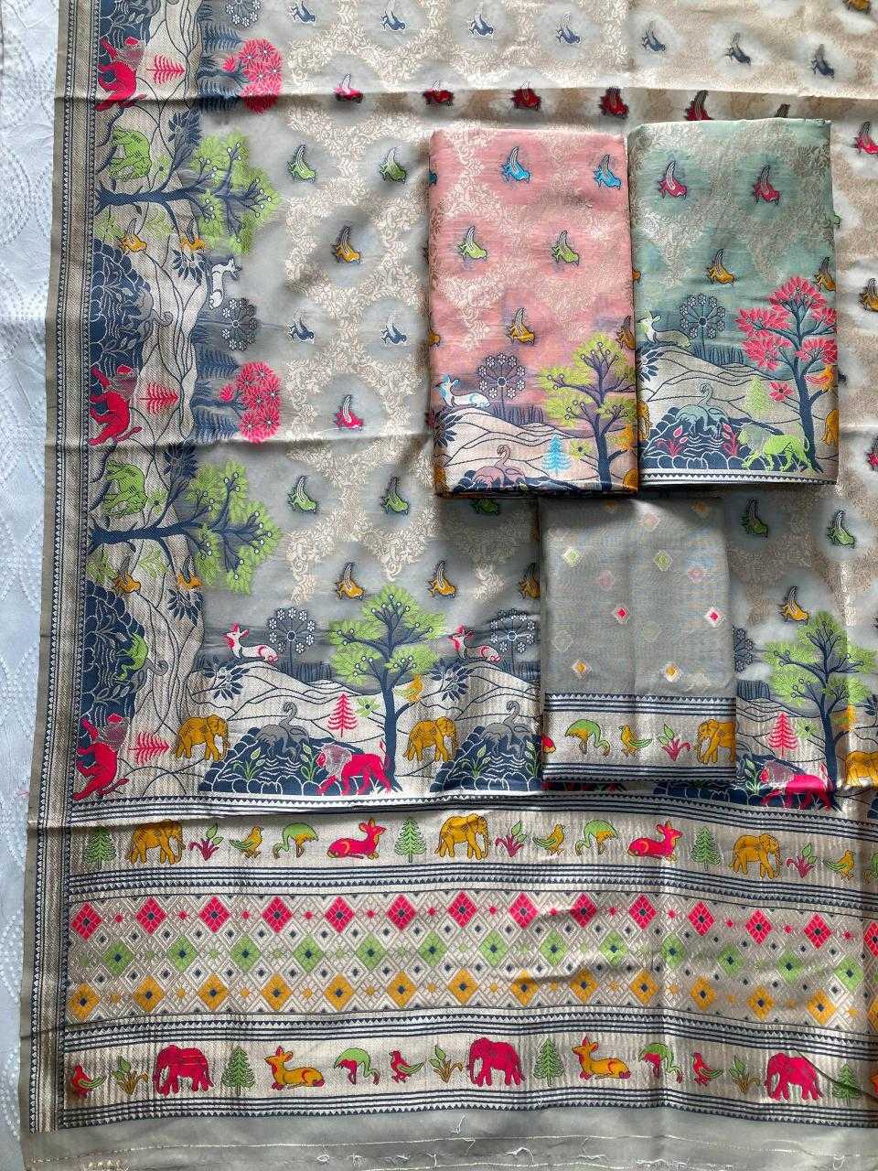 Ynf Pashmina Silk KESH659 Saptapadi3 Sarees Silk Sarees Wholesale Silk Sarees For Weddings Rajputi Sarees Pashmina Silk Sarees Manufacturer- Kapda Export