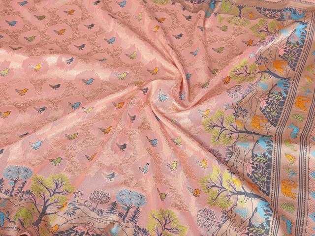 Ynf Pashmina Silk KESH659 Saptapadi3 Sarees Silk Sarees Wholesale Silk Sarees For Weddings Rajputi Sarees Pashmina Silk Sarees Manufacturer- Kapda Export