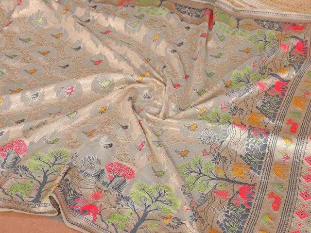 Ynf Pashmina Silk KESH659 Saptapadi3 Sarees Silk Sarees Wholesale Silk Sarees For Weddings Rajputi Sarees Pashmina Silk Sarees Manufacturer- Kapda Export