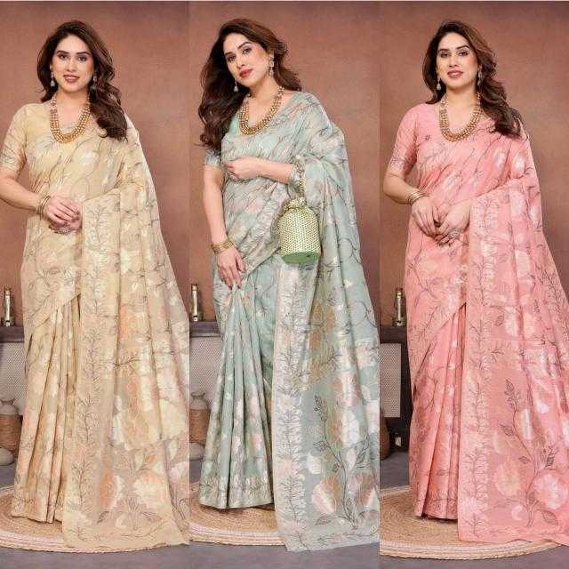 Ynf Pashmina Silk KESH659 Saptapadi4 Sarees Silk Sarees Wholesale Traditional Sarees Zari Sarees Pashmina Silk Sarees Manufacturer- Kapda Export