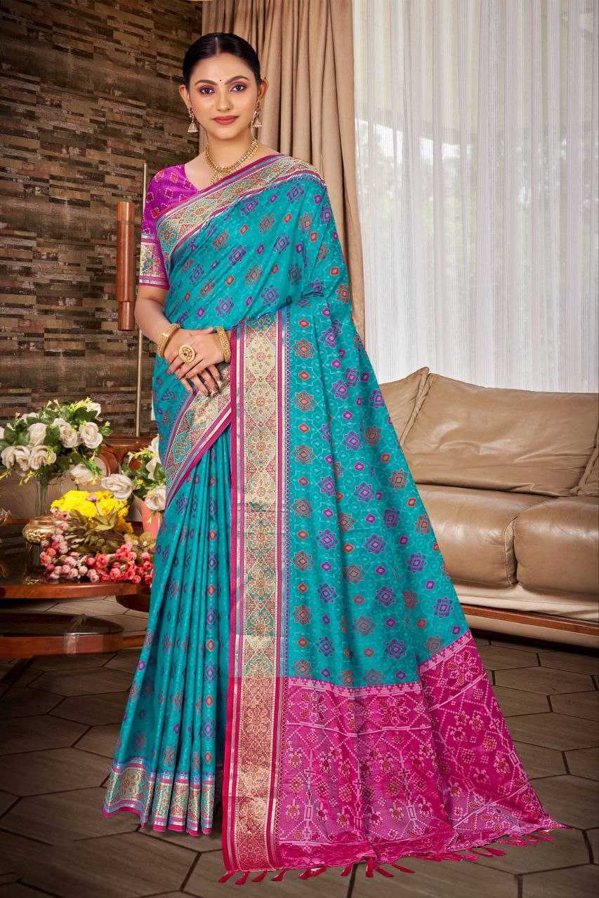 Ynf Patola Silk KESH112 RAJSHAHI PATOLA VOL-1 Silk Sarees Wholesale Traditional Silk Sarees Patola Sarees Designer Silk Sarees Manufacturer- Kapda Export