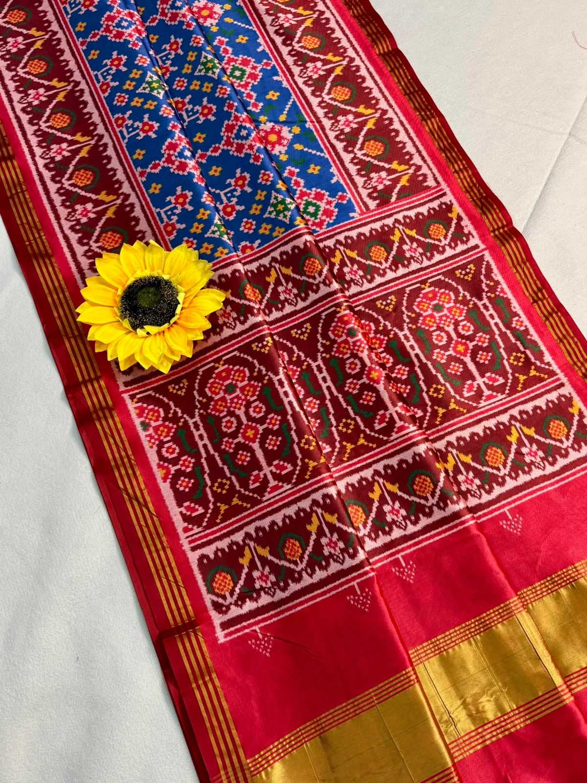 Ynf Patola Silk KESH576 207 Sarees Festive Collections Wholesale Hand Printed Saree Festive Sarees Sarees With Blouse Manufacturer- Kapda Export