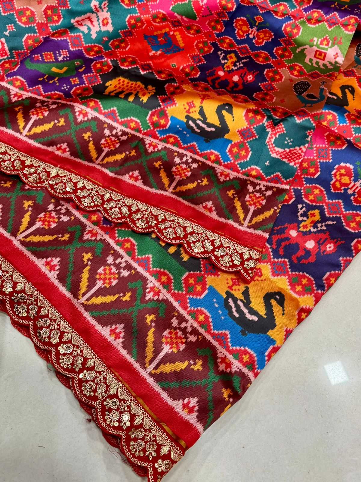 Ynf Patola Silk KESH576 246 Sarees Bollywood Collections Festive Collections Wholesale Shilpa Shetty Collections Festive Sarees Bandhani Sarees Manufacturer- Kapda Export