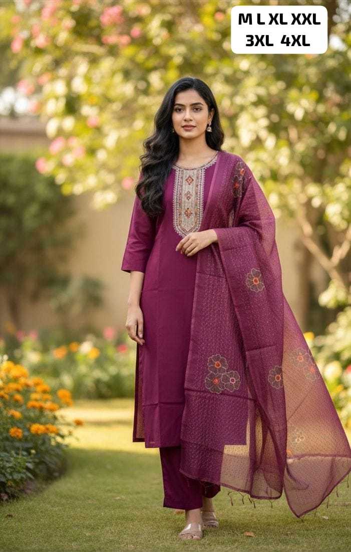 Ynf Premium Roman Silk KESH594 AKSHR Suits & Dresses Festive Collections Wholesale Printed Suits Chanderi Suit Eid Collections Manufacturer- Kapda Export