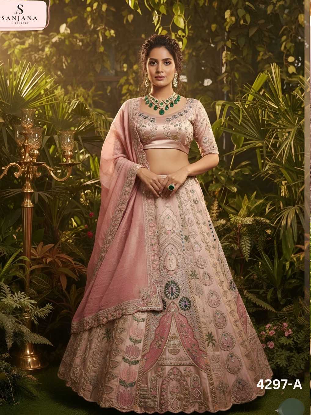 Ynf Premium Silk KESH113 Sanjana Kalyanam Lehengas Wholesale Bridal Lehenga Silk Lehenga Embroidered Lehenga Manufacturer- Kapda Export