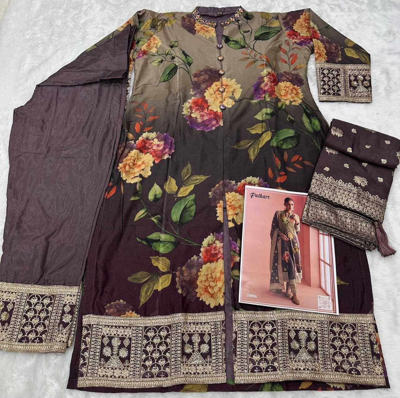 Ynf Premium Silk KESH704 SAYURI 10095 Suits & Dresses Wholesale Printed Suits Designer Suits Silk Suits Manufacturer- Kapda Export