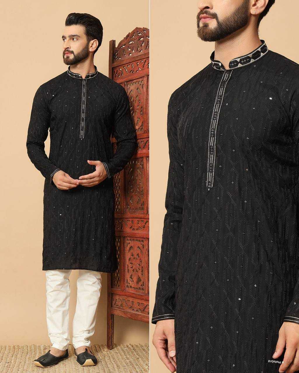 Ynf Premium Silk RIN125 Utsav 7.0 Mens Wear Wholesale Mens Kurtas Mens Kurta Pyjama Silk Kurta Manufacturer- Kapda Export