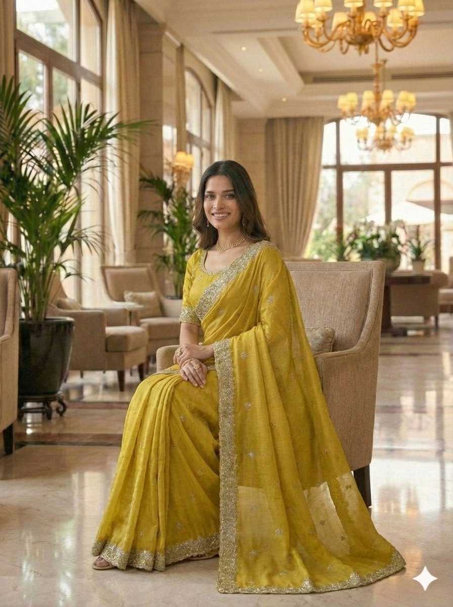 Ynf Premium Silk RIN132 2017 Sarees Wholesale Fancy Sarees Embroidered Sarees Heavy Work Sarees Manufacturer- Kapda Export