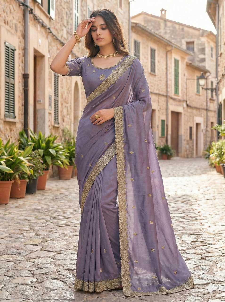 Ynf Premium Silk RIN132 2017 Sarees Wholesale Fancy Sarees Embroidered Sarees Heavy Work Sarees Manufacturer- Kapda Export