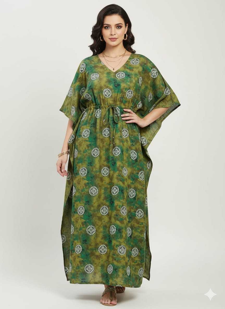 Ynf Pure Cotton KESH585 173 Suits & Dresses Western Wears Wholesale Casual Dresses Kaftan Dresses Night Wear Manufacturer- Kapda Export