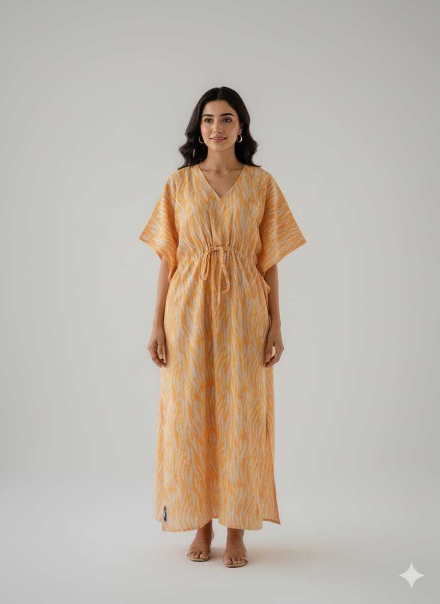 Ynf Pure Cotton KESH585 173 Suits & Dresses Western Wears Wholesale Casual Dresses Kaftan Dresses Night Wear Manufacturer- Kapda Export