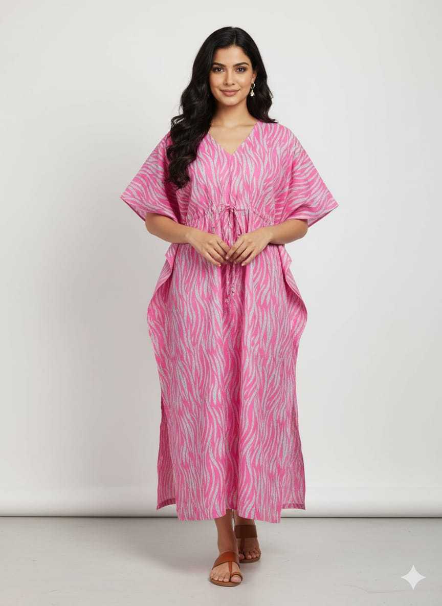 Ynf Pure Cotton KESH585 173 Suits & Dresses Western Wears Wholesale Casual Dresses Kaftan Dresses Night Wear Manufacturer- Kapda Export