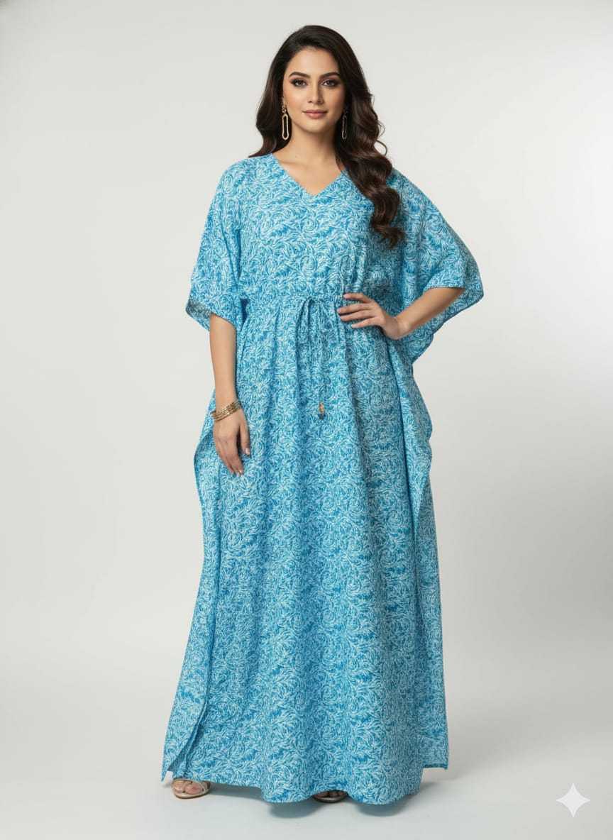 Ynf Pure Cotton KESH585 173 Suits & Dresses Western Wears Wholesale Casual Dresses Kaftan Dresses Night Wear Manufacturer- Kapda Export