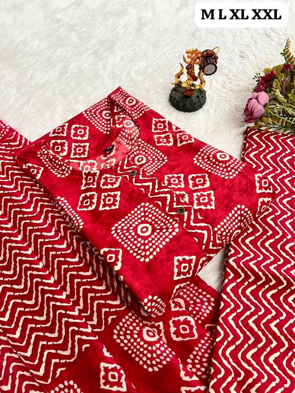 Ynf Pure Cotton KESH585 FALUNI Kurti Wholesale Printed Kurtis Cotton Kurtis Bandhani Kurtis Manufacturer- Kapda Export