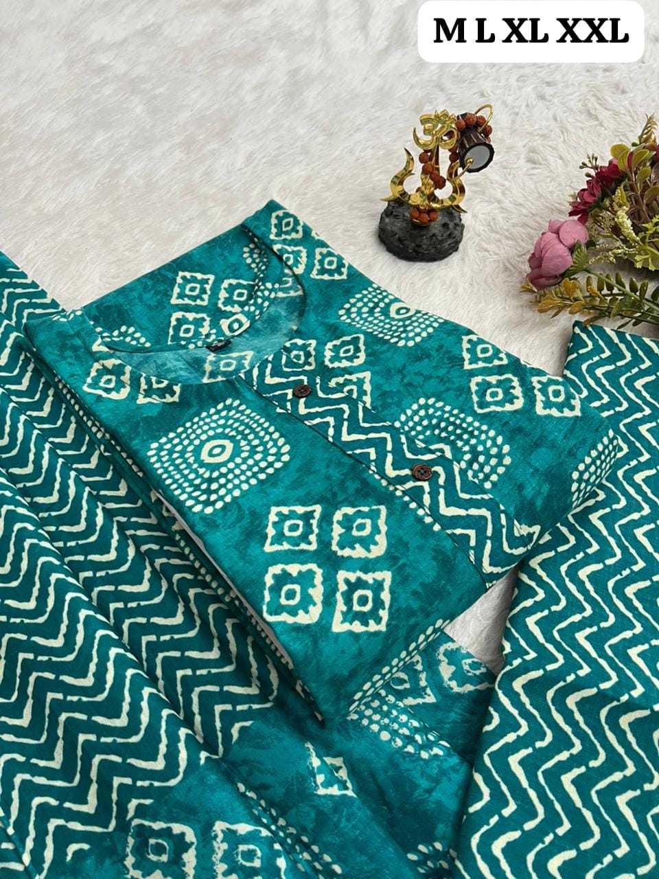 Ynf Pure Cotton KESH585 FALUNI Kurti Wholesale Printed Kurtis Cotton Kurtis Bandhani Kurtis Manufacturer- Kapda Export