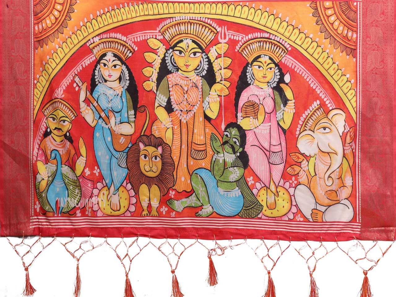 Ynf Pure Linen KESH719 113 Sarees Wholesale Designer Sarees Indian Sarees Red Sarees Manufacturer- Kapda Export