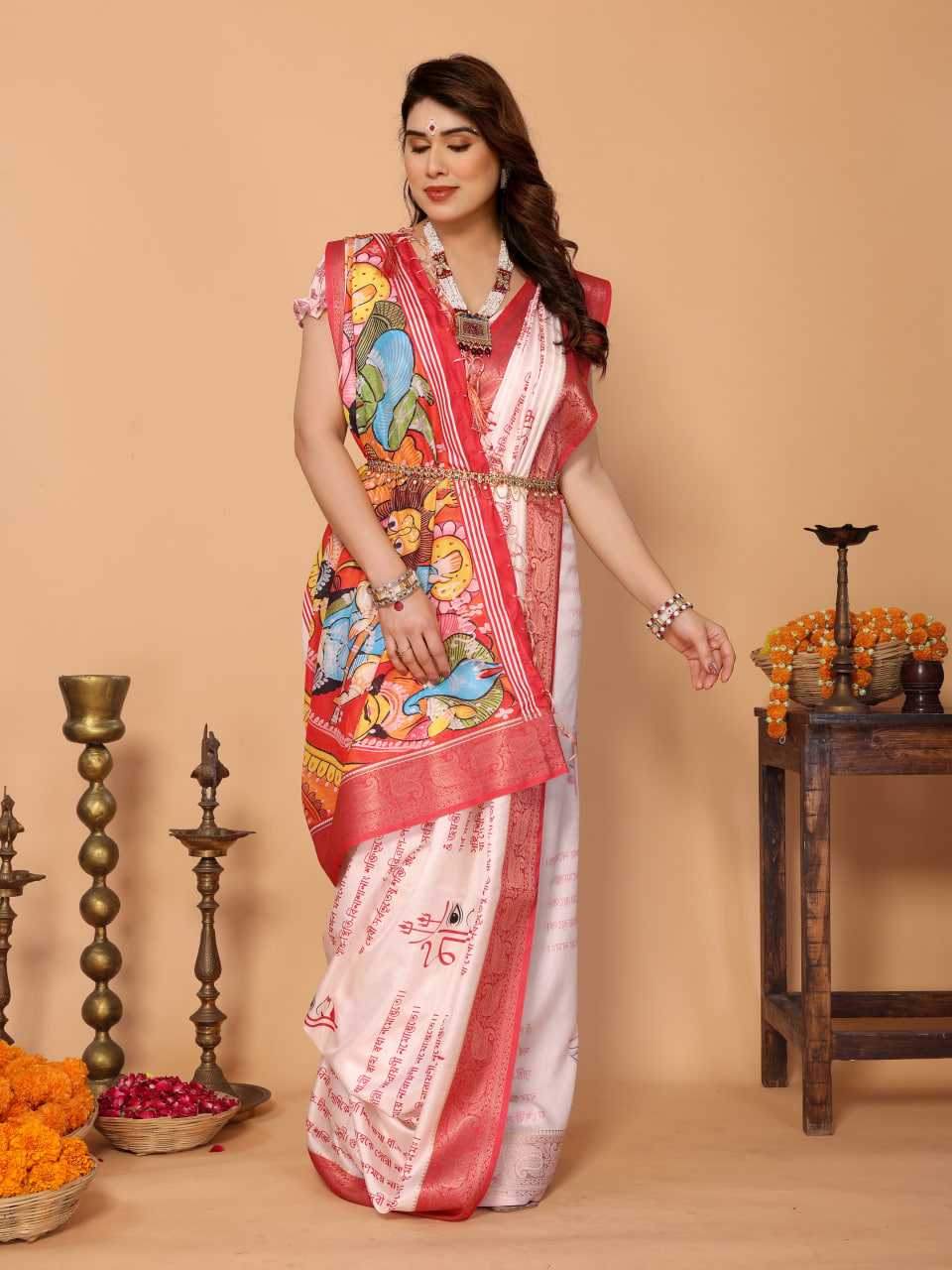 Ynf Pure Linen KESH719 113 Sarees Wholesale Designer Sarees Indian Sarees Red Sarees Manufacturer- Kapda Export