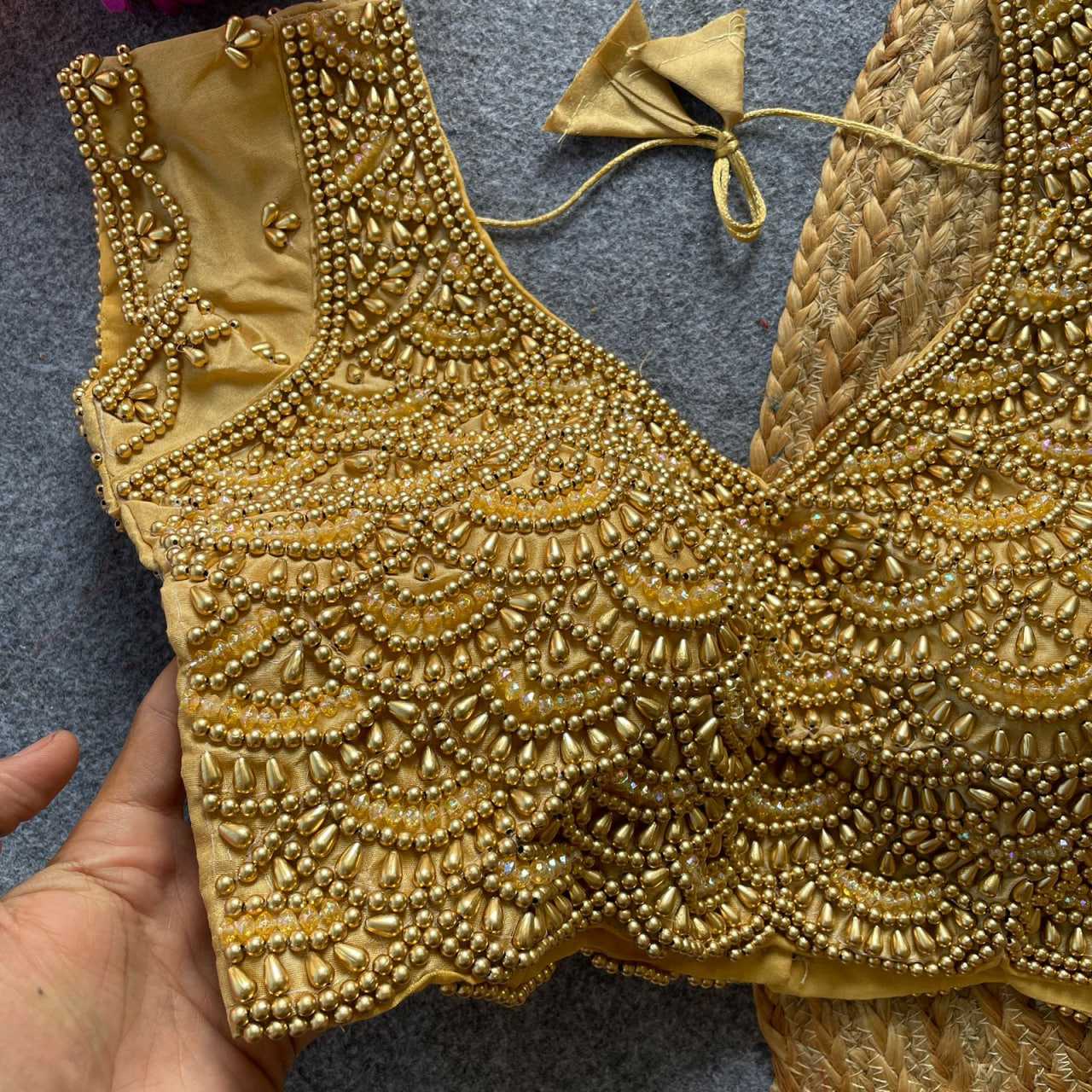 Ynf Pure Silk KESH426 preal Moti Readymade Blouses Wholesale Embroidered Blouses Party Wear Blouse Fashion Blouse Manufacturer- Kapda Export