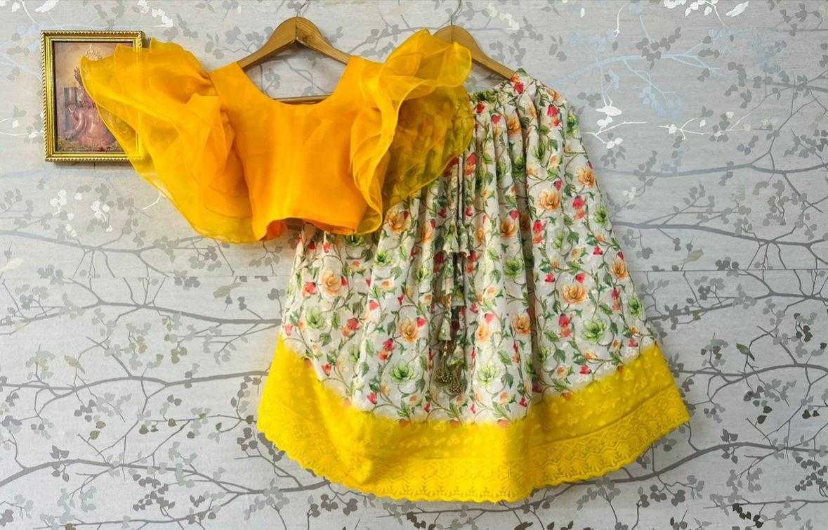 Ynf Pure Silk RIN235 ALLOVES Kids Wear Wholesale Kids Lehenga Kids Ethnic Wear Kids Lehenga Choli Manufacturer- Kapda Export