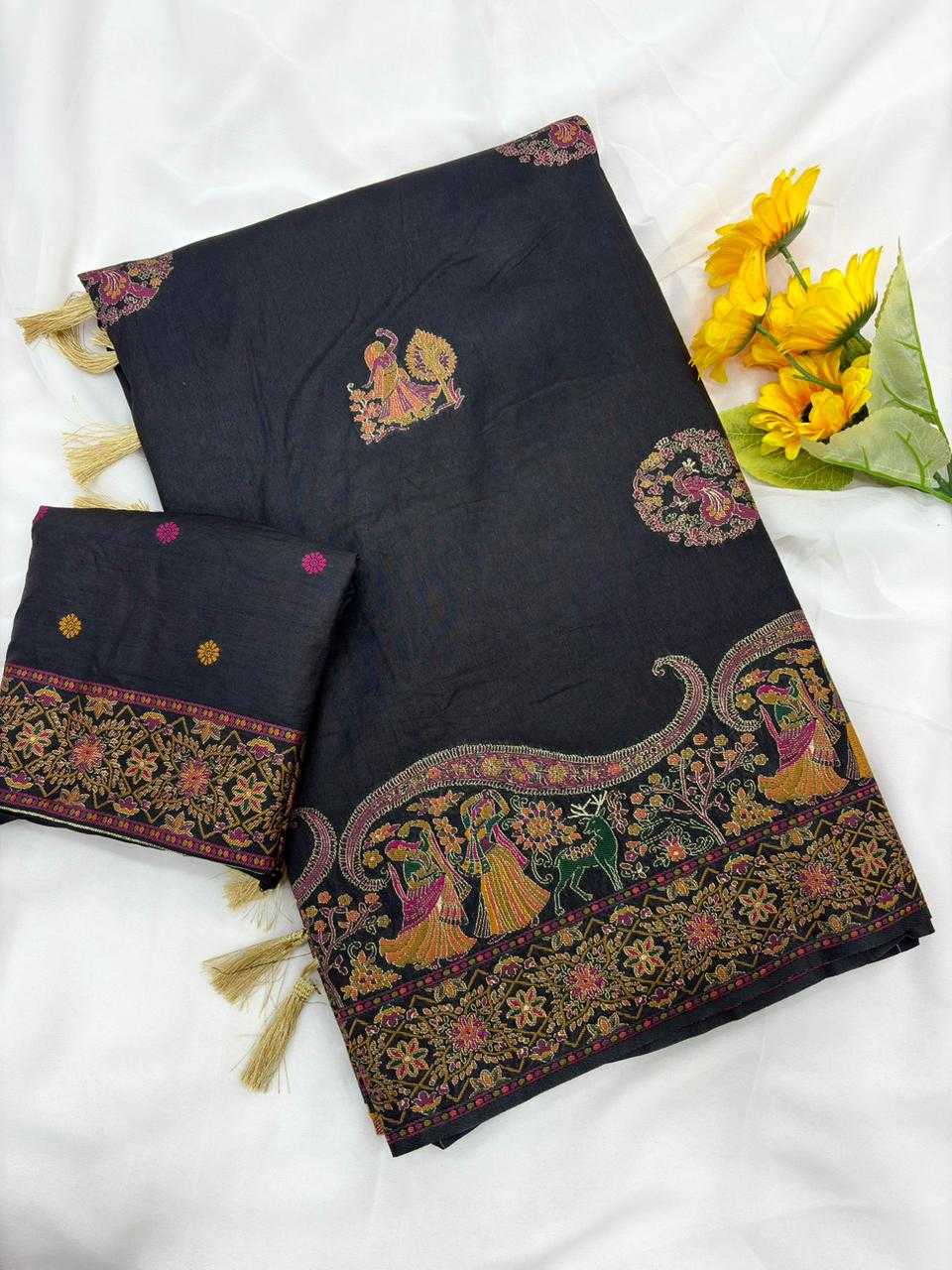 Ynf Pure Soft KESH484 HERO Silk Sarees Wholesale Soft Silk Sarees Fancy Silk Sarees Pashmina Silk Sarees Manufacturer- Kapda Export