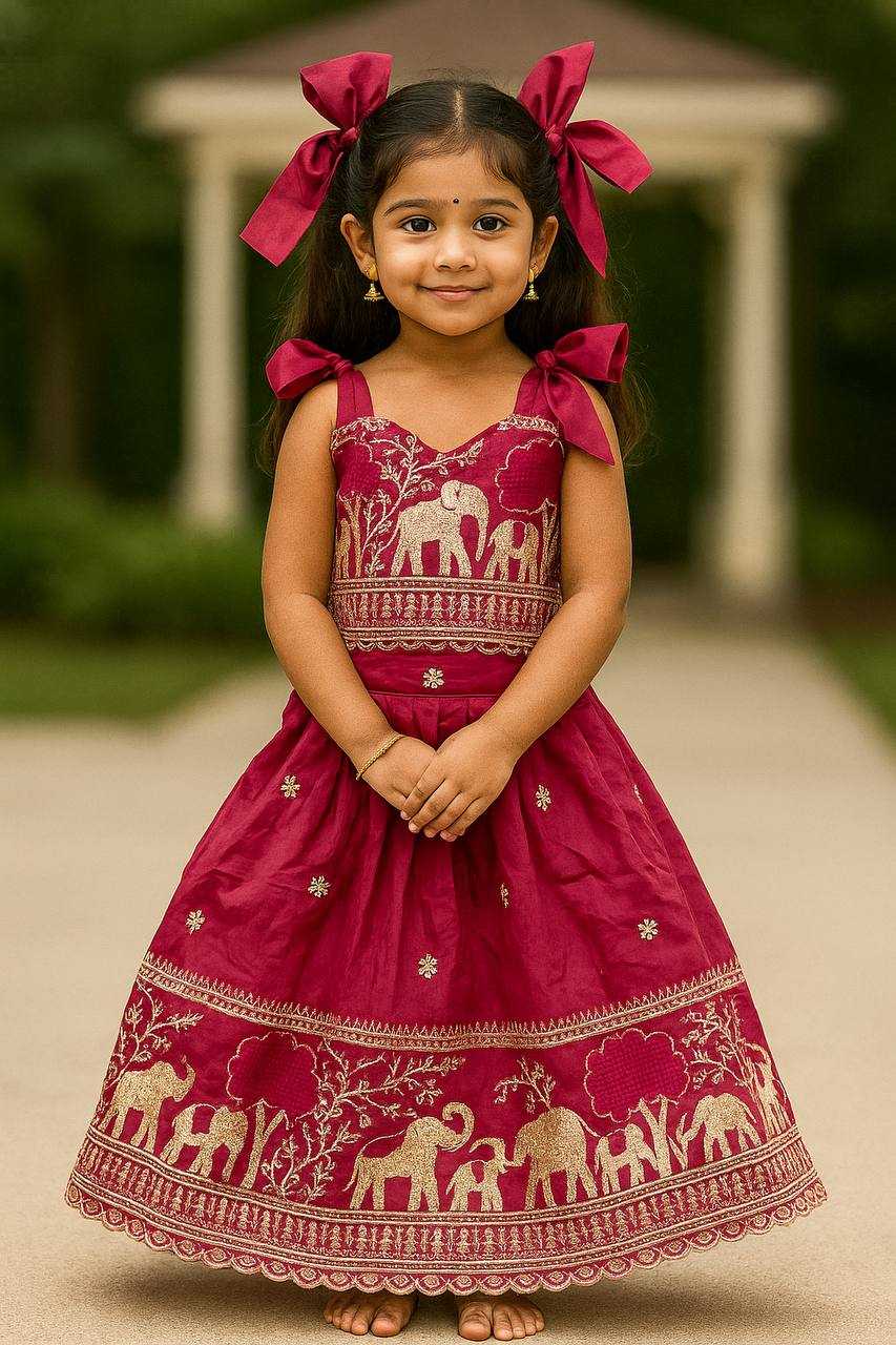 Ynf Pure Soft KESH709 33 Kids Wear Wholesale Kids Lehenga Kids Lehenga Choli Girls Ethnic Wear Manufacturer- Kapda Export