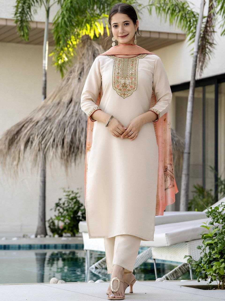 Ynf Pure Viscos KESH529 GRACE Kurti Wholesale Festive Kurtis Long Kurtis Designer Kurtis Manufacturer- Kapda Export