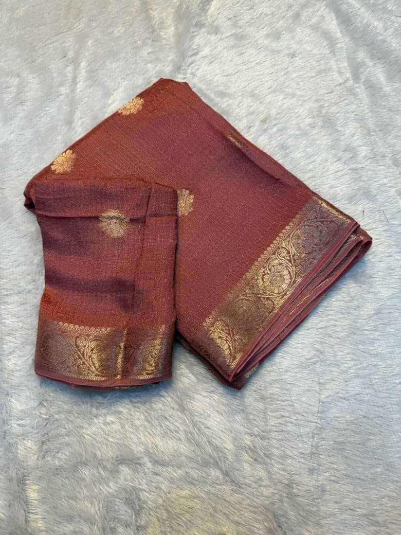 Ynf Pure Viscos KESH604 AYYAR Sarees Wholesale Jute Sarees Jacquard Saree Viscose Saree Manufacturer- Kapda Export