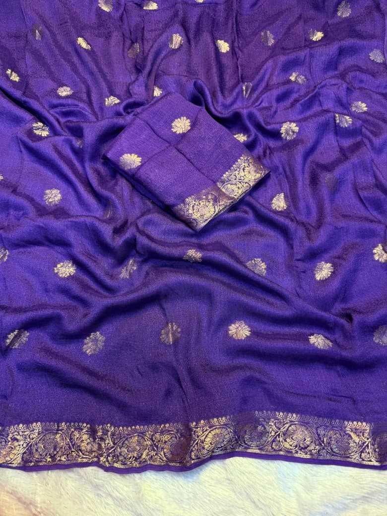 Ynf Pure Viscos KESH604 AYYAR Sarees Wholesale Jute Sarees Jacquard Saree Viscose Saree Manufacturer- Kapda Export