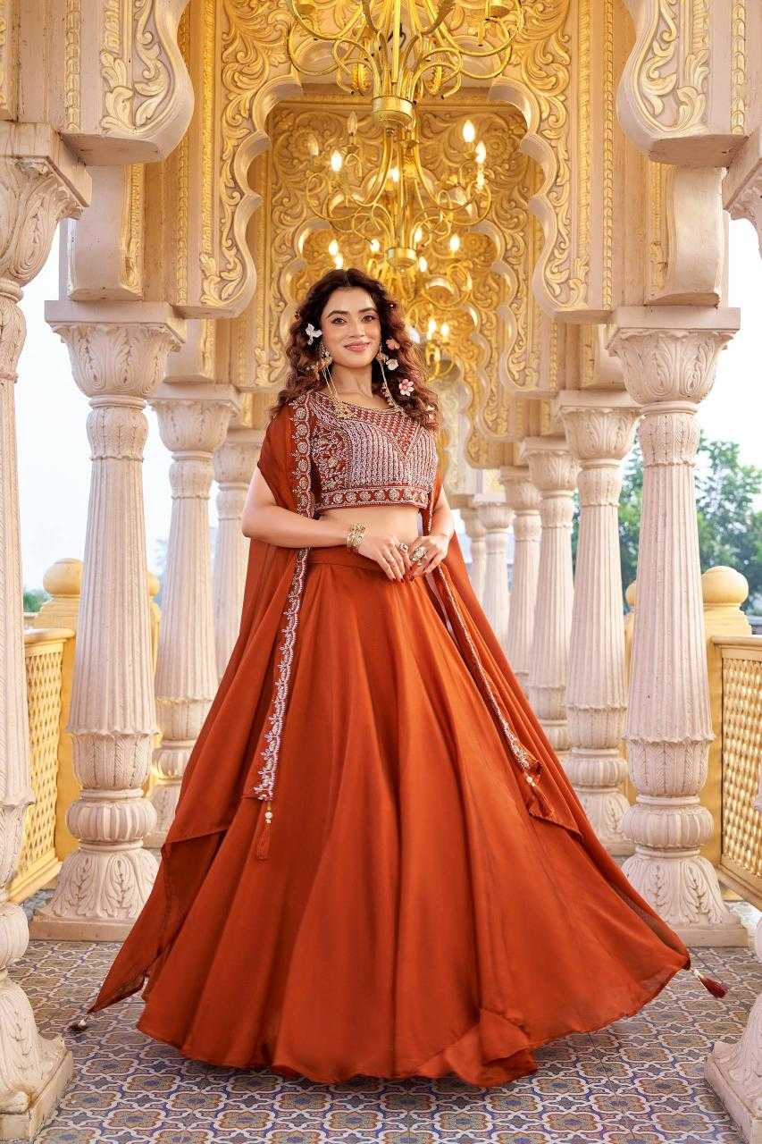 Ynf Rangoli Silk KESH498 155 Lehengas Wholesale Wedding Lehenga Lehenga For Reception Sequins Lehenga Manufacturer- Kapda Export