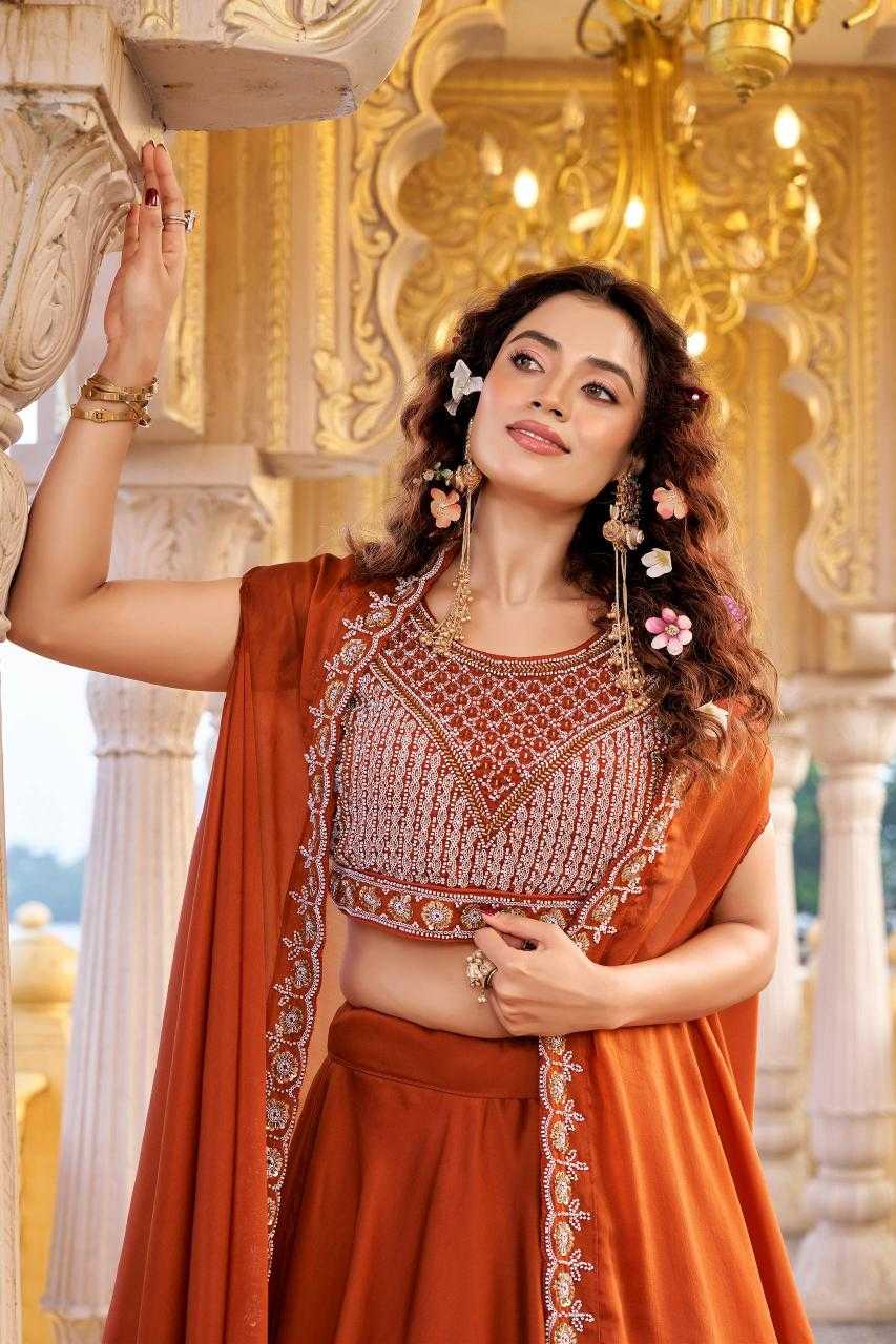 Ynf Rangoli Silk KESH498 155 Lehengas Wholesale Wedding Lehenga Lehenga For Reception Sequins Lehenga Manufacturer- Kapda Export