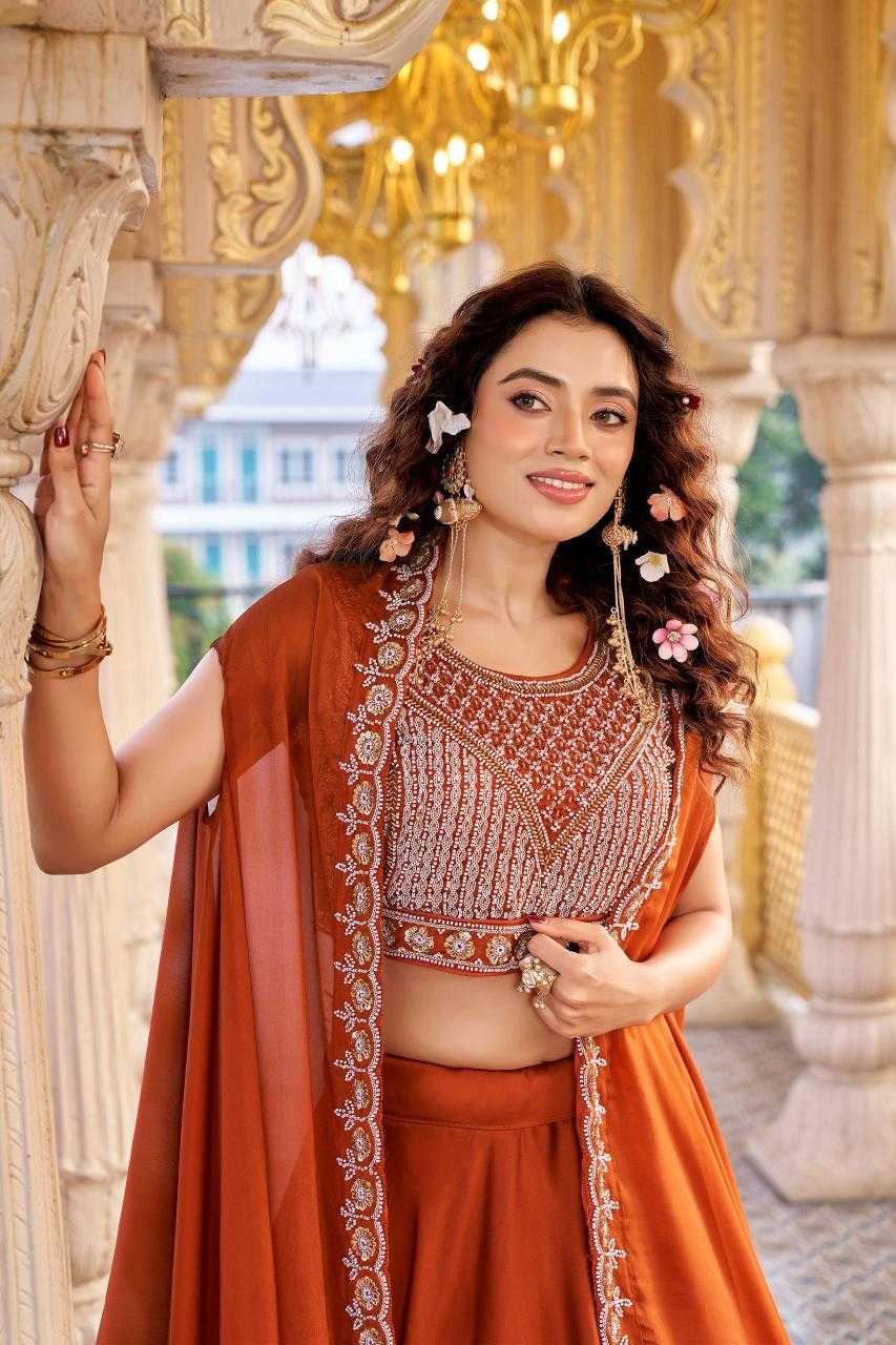 Ynf Rangoli Silk KESH498 155 Lehengas Wholesale Wedding Lehenga Lehenga For Reception Sequins Lehenga Manufacturer- Kapda Export