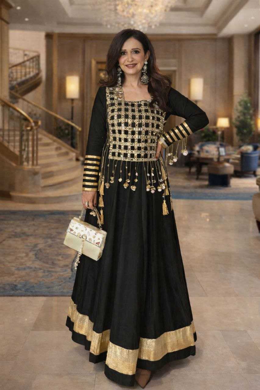 Ynf Rangoli Silk KESH591 234 Gowns Wholesale Fancy Gowns Embroidery Gowns Party Gowns Manufacturer- Kapda Export