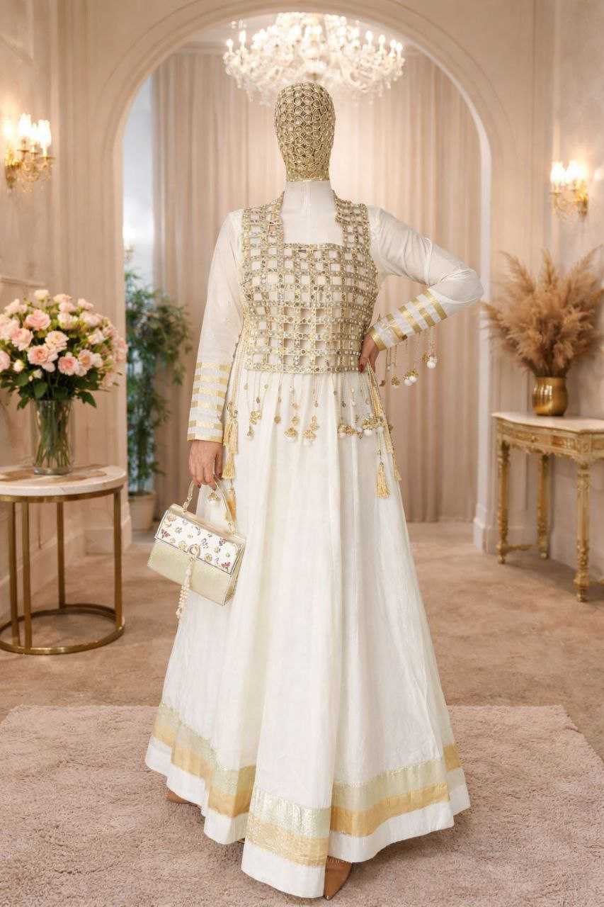 Ynf Rangoli Silk KESH591 234 Gowns Wholesale Fancy Gowns Embroidery Gowns Party Gowns Manufacturer- Kapda Export