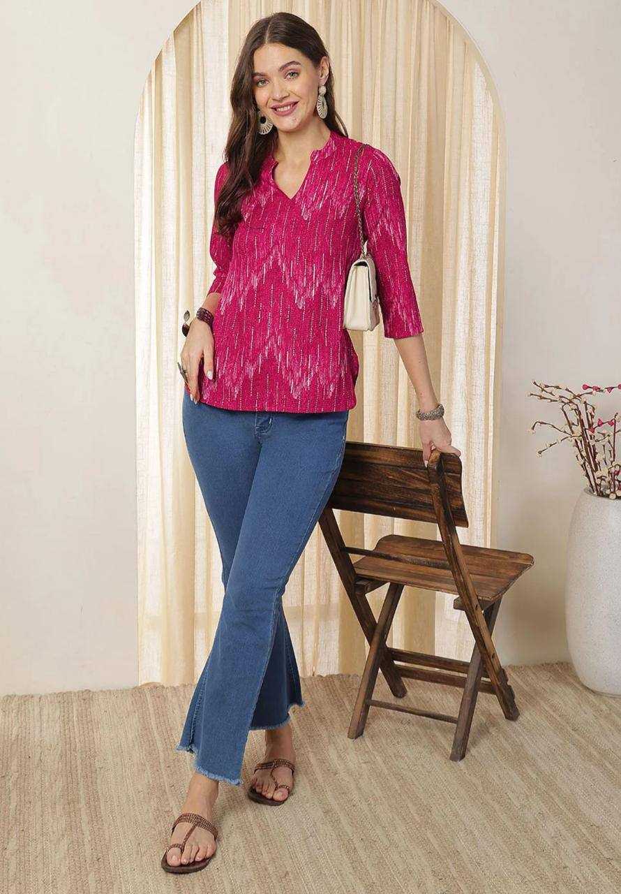 Ynf Rayon KESH175 ASHI Kurti Wholesale Festive Kurtis Short Kurtis Party Wear Kurtis Manufacturer- Kapda Export