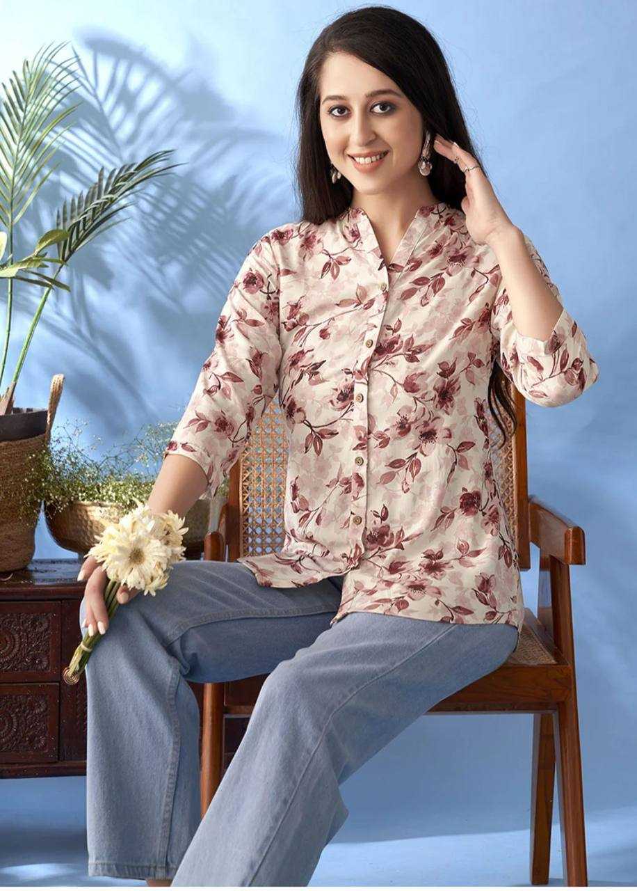 Ynf Rayon KESH175 HARRY Western Wears Wholesale Tops Women Shirts Manufacturer- Kapda Export
