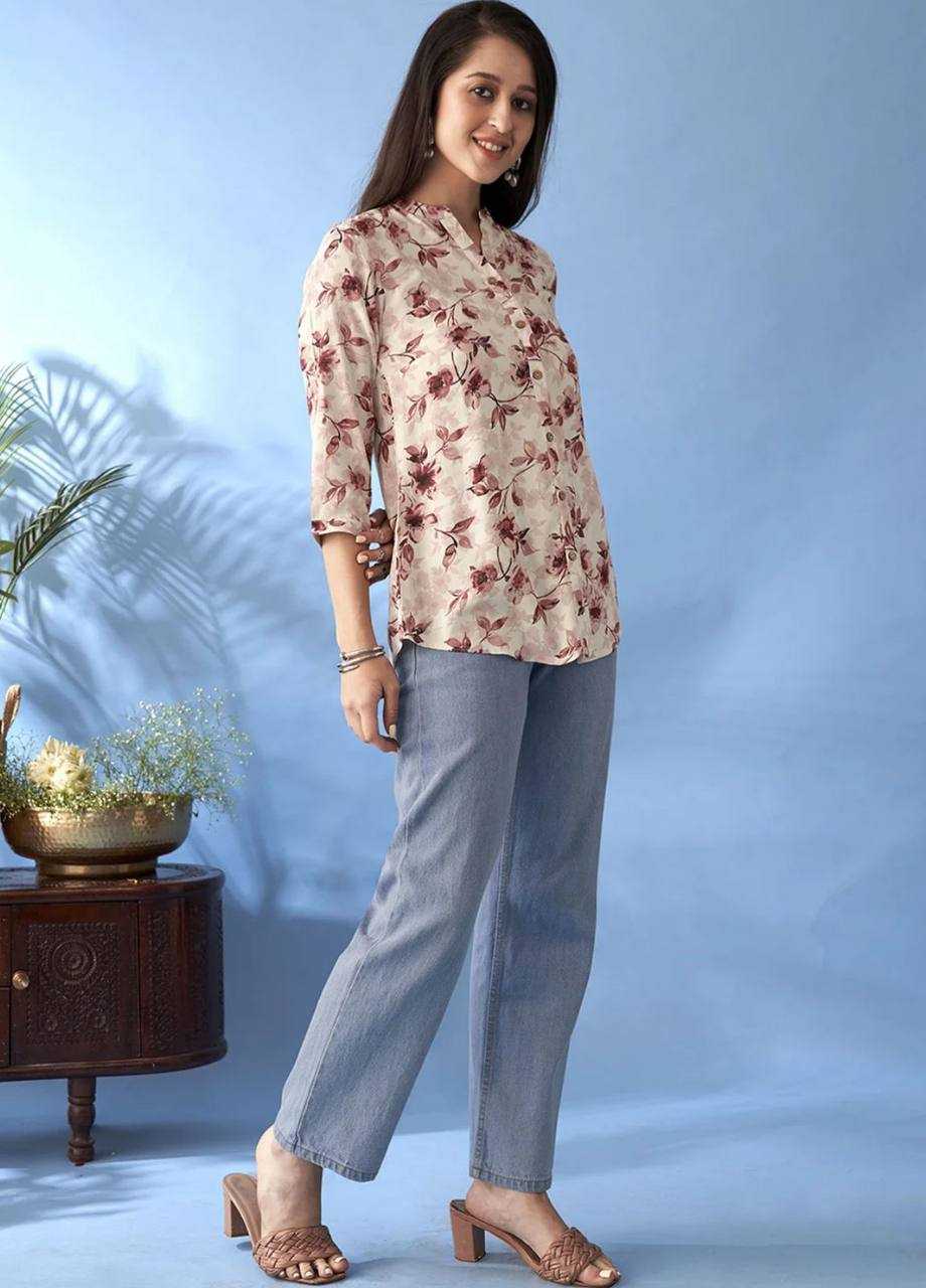 Ynf Rayon KESH175 HARRY Western Wears Wholesale Tops Women Shirts Manufacturer- Kapda Export