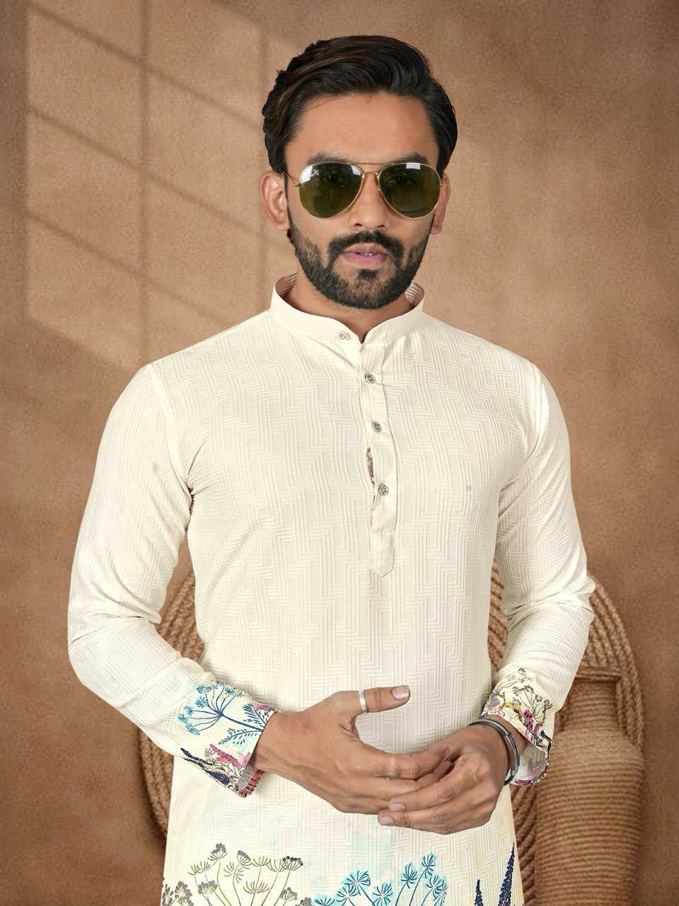 Ynf Rayon KESH650 OTIS Mens Wear Wholesale Mens Kurtas Mens Kurta Pyjama Men Cotton Kurta Manufacturer- Kapda Export