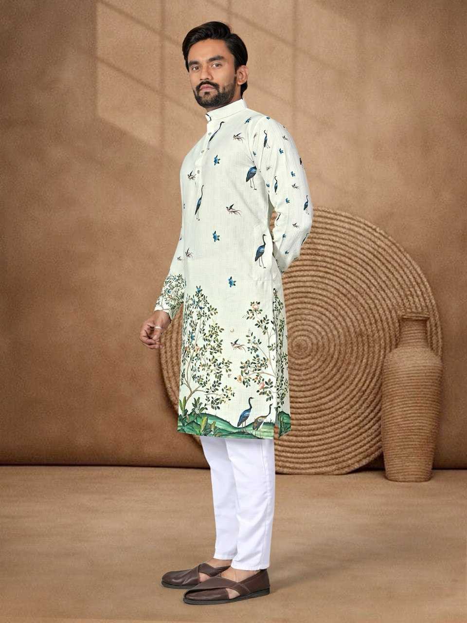 Ynf Rayon KESH650 OTIS Mens Wear Wholesale Mens Kurtas Mens Kurta Pyjama Men Cotton Kurta Manufacturer- Kapda Export