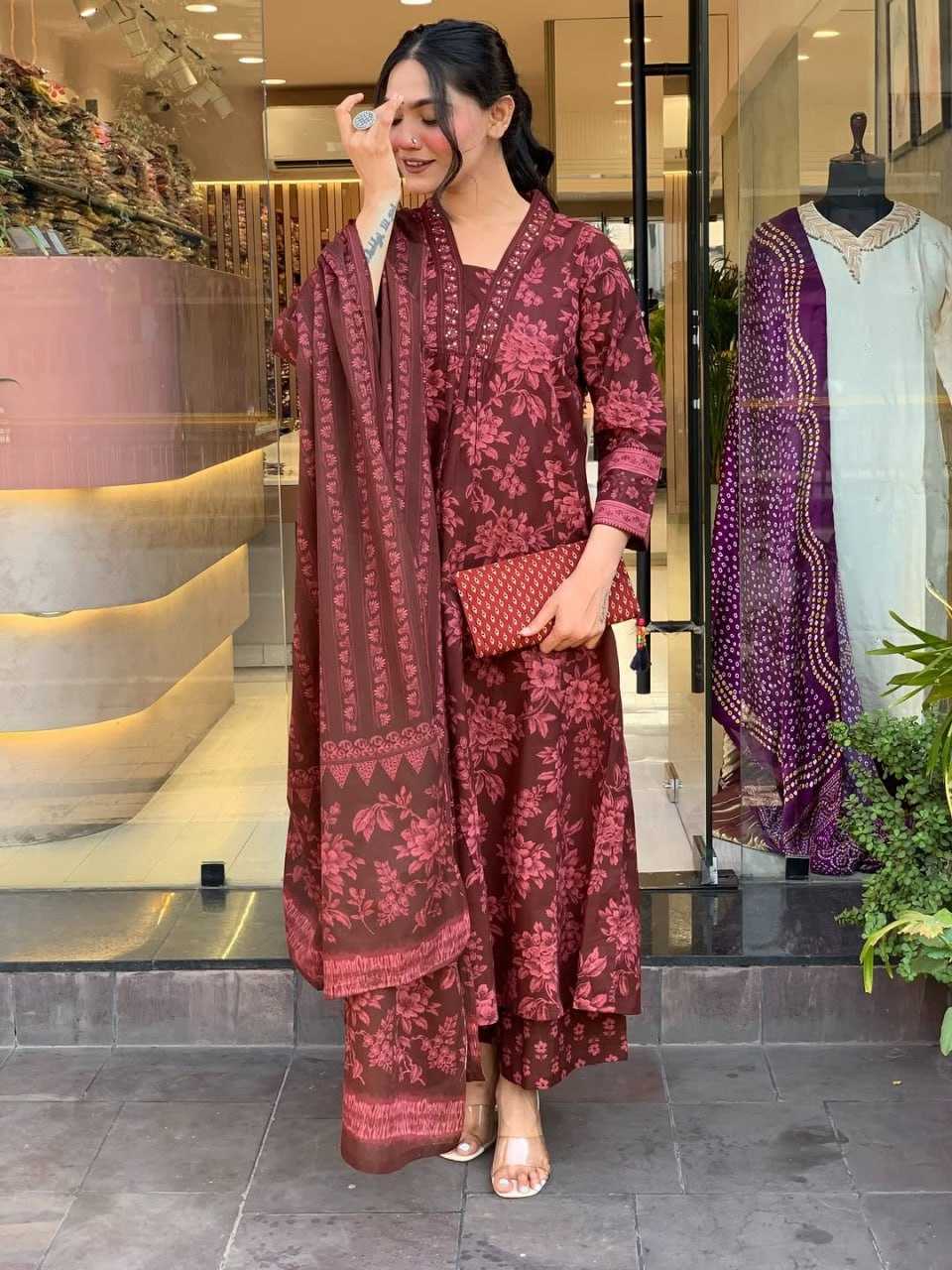 Ynf Rayon KESH702 MEERA-2 Suits & Dresses Festive Collections Wholesale Straight Cut Suits Designer Suits Party Wear Dresses Manufacturer- Kapda Export