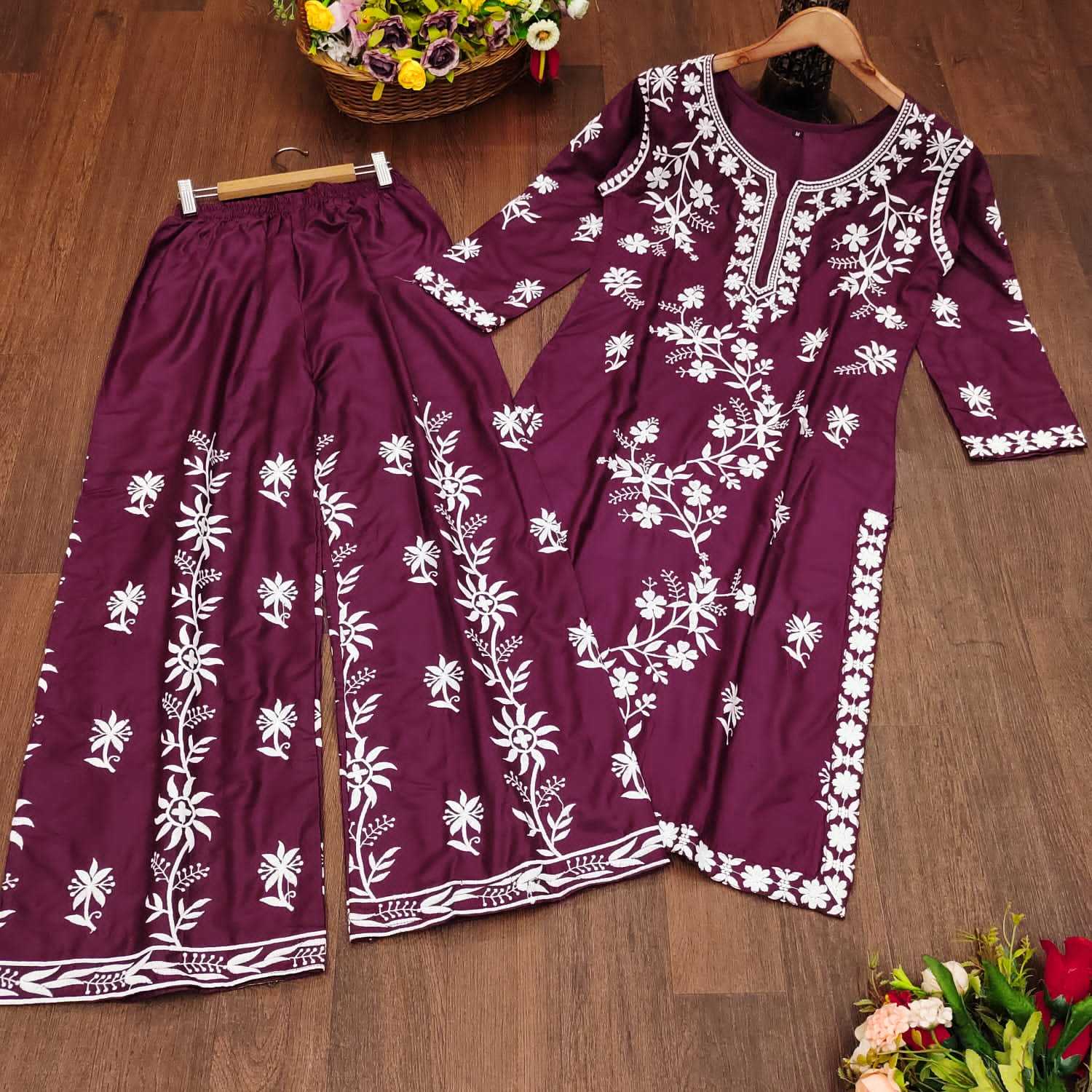 Ynf Reyon Cotton KESH502 MF 7792 Kurti Festive Collections Plus Size Collections Wholesale Rayon Kurtis Kurtis With Bottom Embroidered Kurtis Manufacturer- Kapda Export