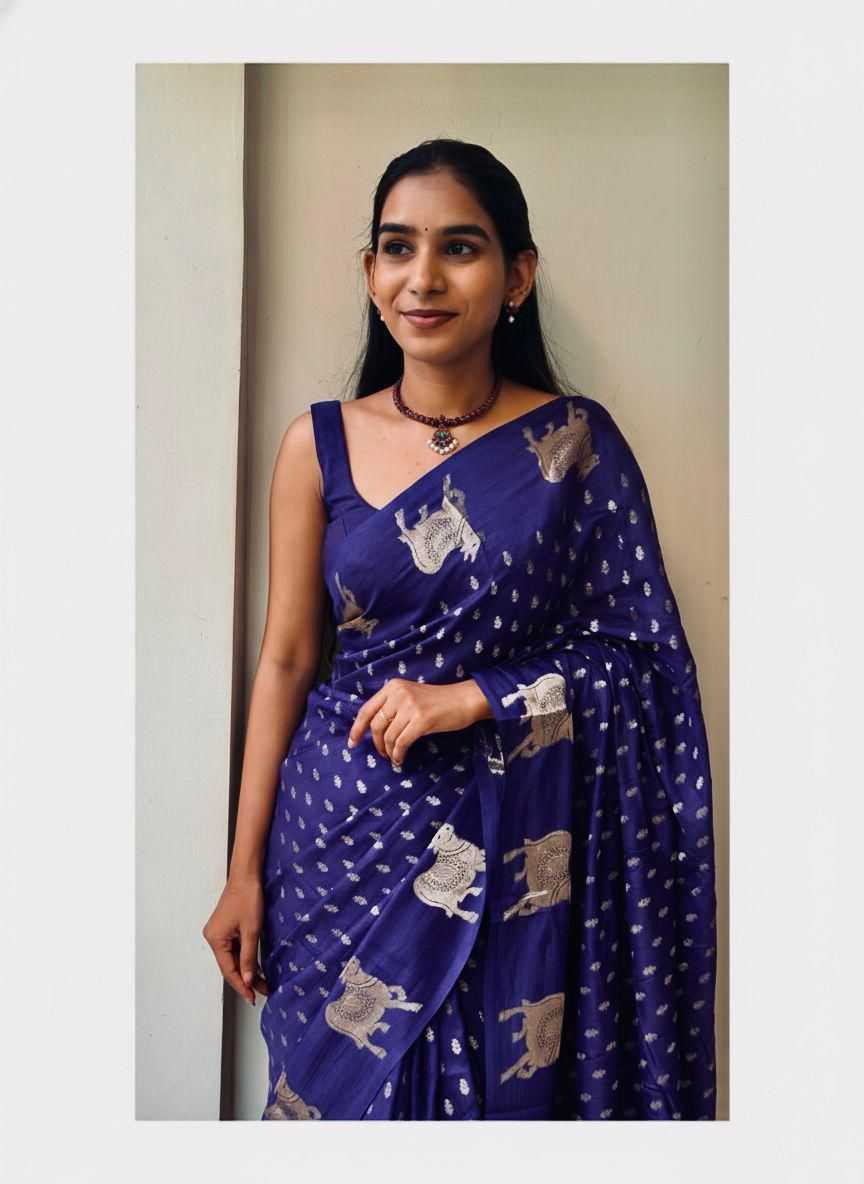 Ynf Russian Silk KESH547 MALAM Sarees Wholesale Party Wear Sarees Ruffle Sarees Festive Sarees Manufacturer- Kapda Export