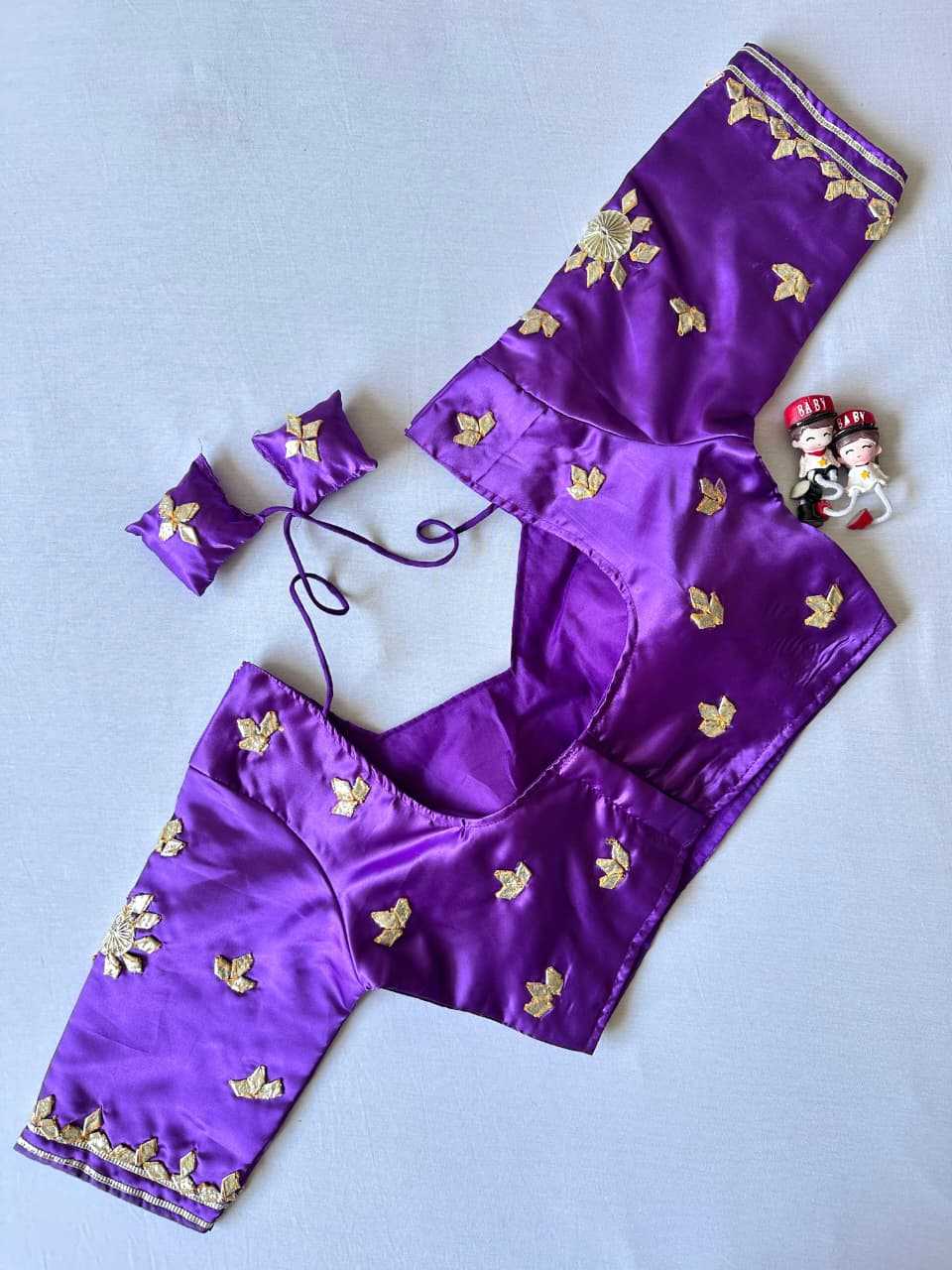 Ynf Satin KESH437 003 Readymade Blouses Wholesale Blouse Party Wear Blouse Fashion Blouse Manufacturer- Kapda Export