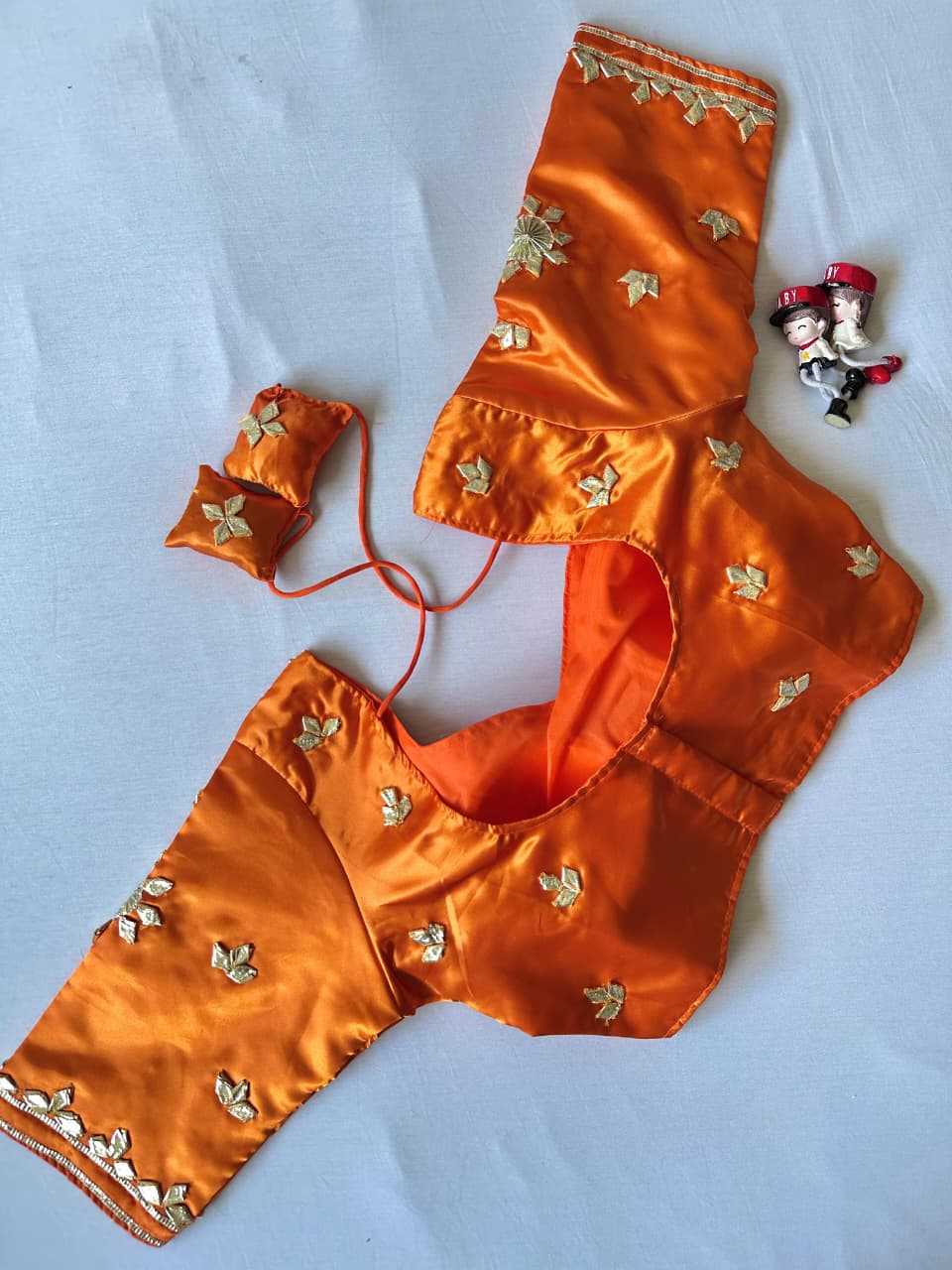 Ynf Satin KESH437 003 Readymade Blouses Wholesale Blouse Party Wear Blouse Fashion Blouse Manufacturer- Kapda Export