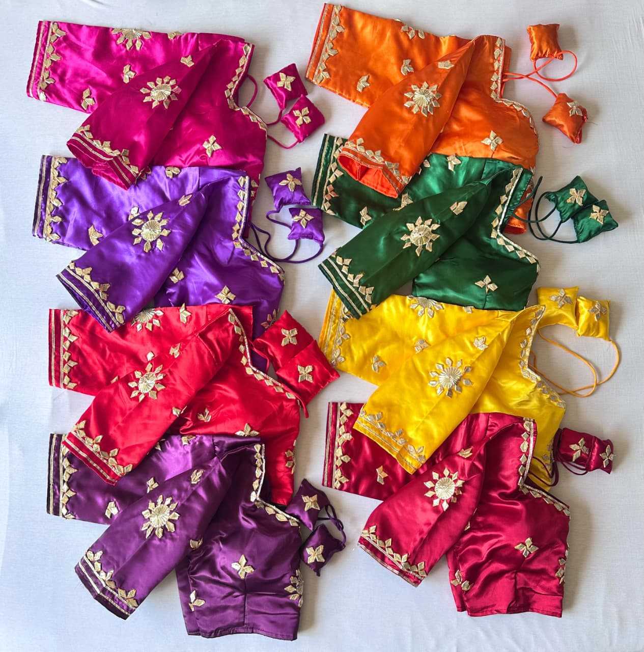 Ynf Satin KESH437 003 Readymade Blouses Wholesale Blouse Party Wear Blouse Fashion Blouse Manufacturer- Kapda Export