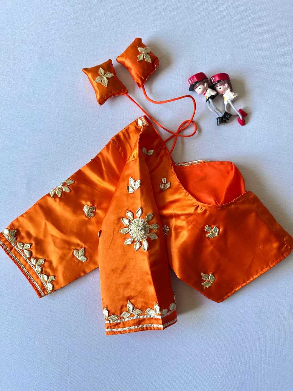 Ynf Satin KESH437 003 Readymade Blouses Wholesale Blouse Party Wear Blouse Fashion Blouse Manufacturer- Kapda Export