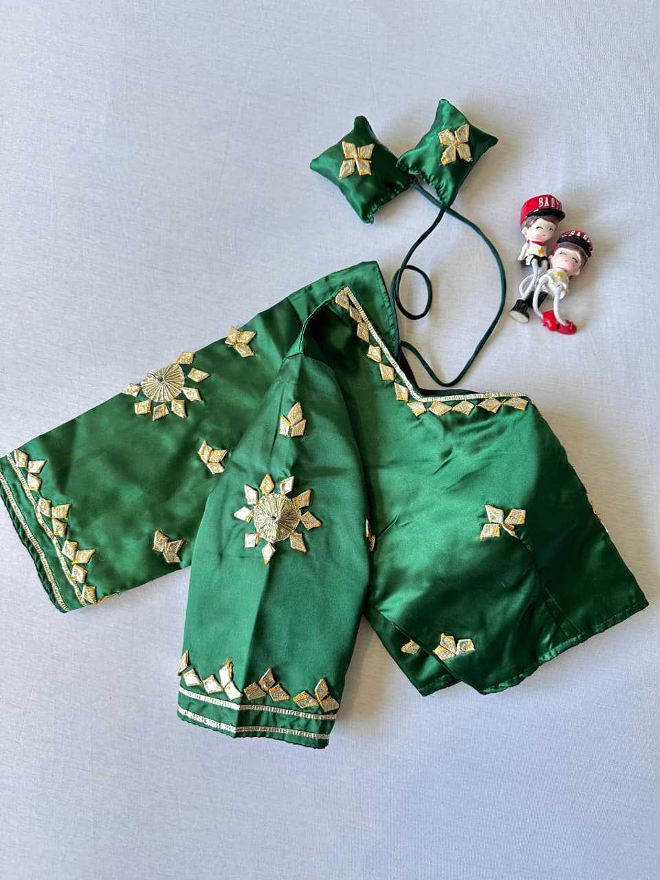 Ynf Satin KESH437 003 Readymade Blouses Wholesale Blouse Party Wear Blouse Fashion Blouse Manufacturer- Kapda Export