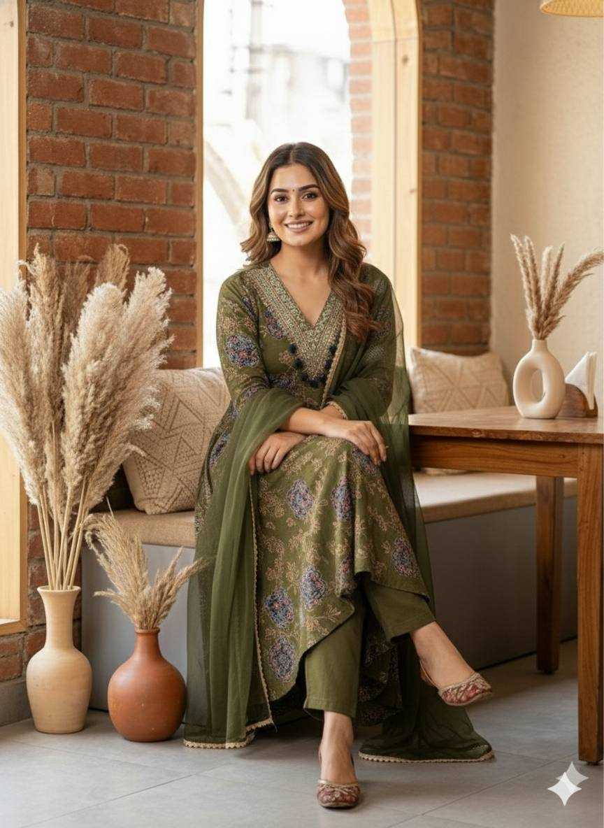 Ynf Satin KESH501 anarkali Suits & Dresses Wholesale Printed Suits Anarkali Suits Red Salwar Suit Manufacturer- Kapda Export