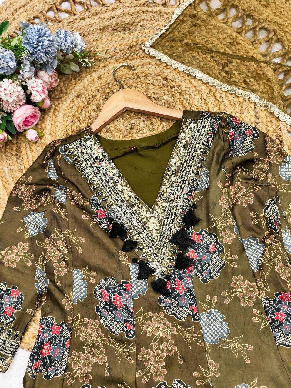 Ynf Satin KESH501 anarkali Suits & Dresses Wholesale Printed Suits Anarkali Suits Red Salwar Suit Manufacturer- Kapda Export