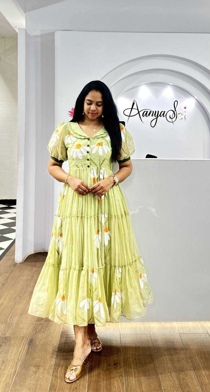 Ynf Scuba KESH210 2540 Suits & Dresses Wholesale Casual Dresses A-Line Dresses Printed Dresses Manufacturer- Kapda Export